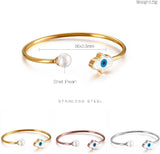 Evil Eye Hand Cuff Bracelet