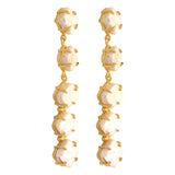 Fresh water pearl long Earrings
