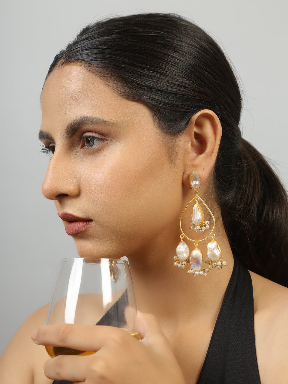 Baroque Statement Earrings