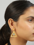 Contemporary Monalisa Stone Earrings