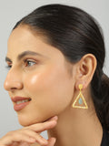 Contemporary Monalisa Stone Earrings