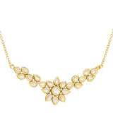 Floral  Kundan necklace