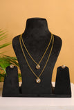 Layered Kundan Polki Necklace set