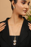 Kundan Statement Pendant set