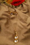 Kundan Statement Pendant set
