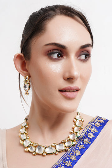 Handcrafted  Kundan Necklace set