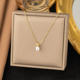 Pearl Drop Necklace
