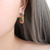 Stainless Zircon Studs