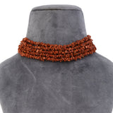 Natural Uncut Chip Beads Choker