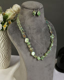 Green Mother of Pearl Necklace