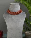 Natural Uncut Chip Beads Choker