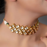 Handcrafted Kundan choker