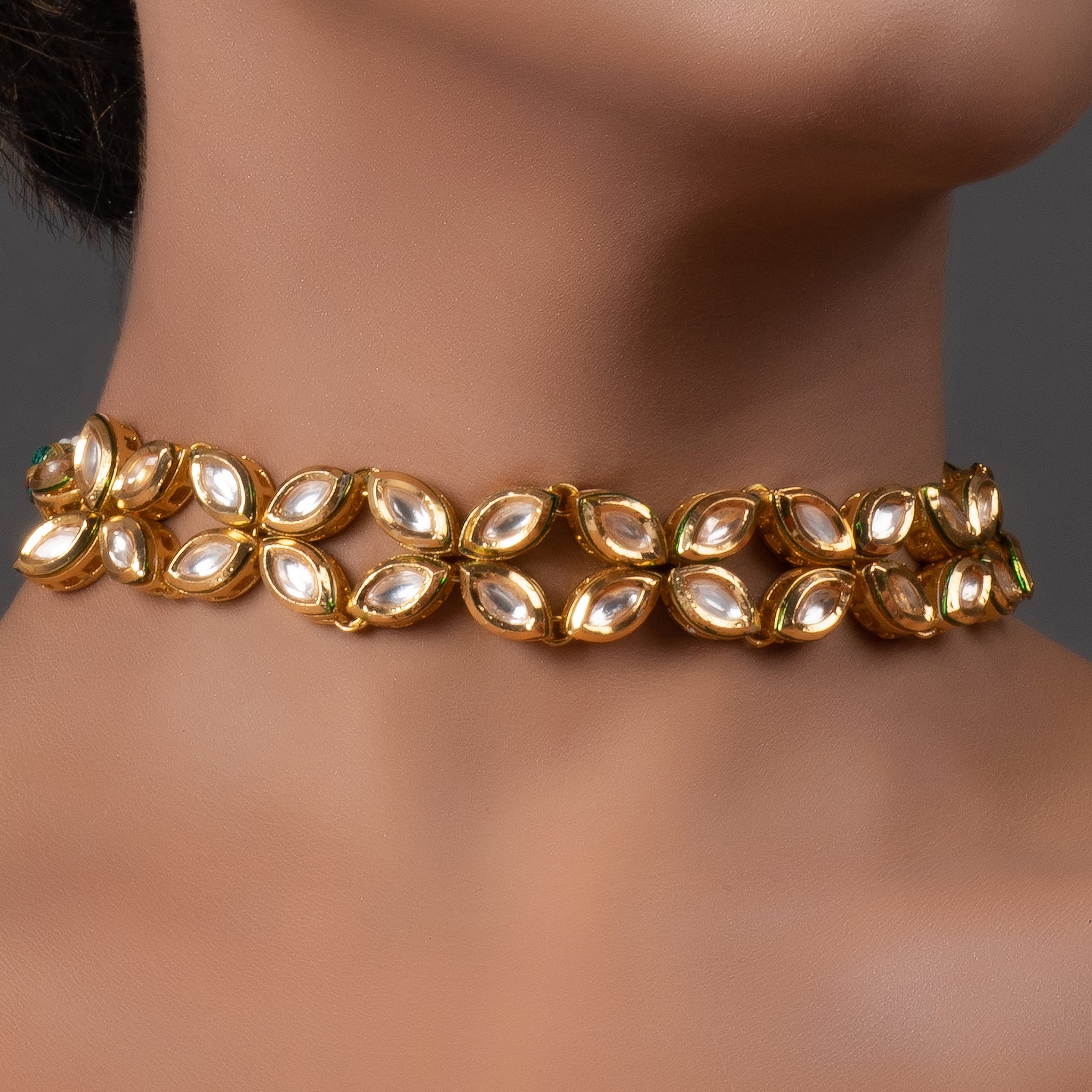 Handcrafted Kundan choker