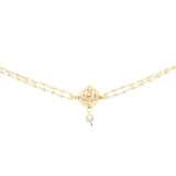 Sleek moon shaped kundan inspired choker