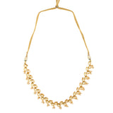 Elegant Tear drop shaped necklace with earrings