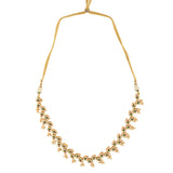 Elegant Tear drop shaped necklace with earrings