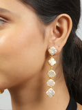 Fresh water pearl long Earrings