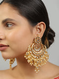 Kundan pearl beaded Showstopper Chandbali