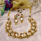 Handcrafted  Kundan Necklace set