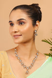 Gold toned  Kundan Polki Necklace set