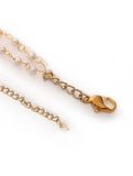 Classic Gold Tone Kundan Inspired Pearl Bracelet