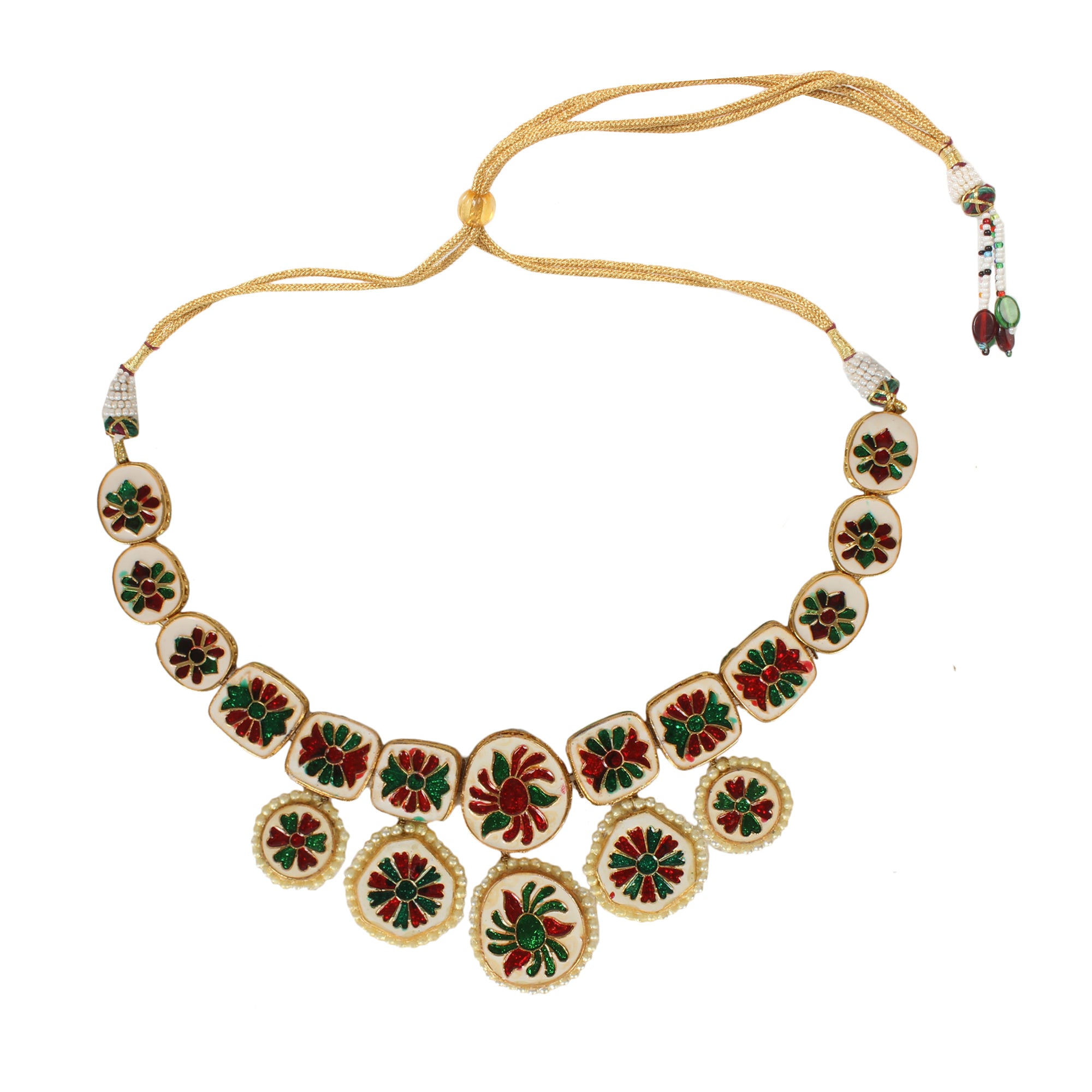 Kundan Inspired Necklace with earrings
